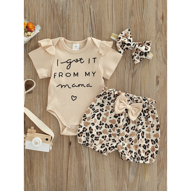 Baby girl top outfits walmart