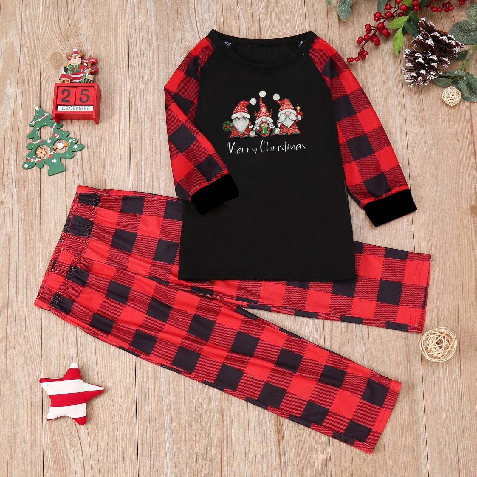 Girls plus size christmas pajamas hotsell