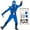 Blue, variant on SATKULL Ninja Costume Kids Ninja Muscle Costumes Boys Ninja Set Accessories Best Children Gift(kids-M-6/7T)