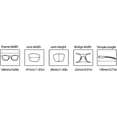 thumbnail image 2 of Vintage Square Punk Sunglasses Men Luxury Retro Classic Sun Glasses For Male Shades UV400 Driving Eyewear CX241007, 2 of 4