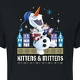 thumbnail image 3 of Frozen 2 - Kittens And Mittens  - Juniors Cropped Cotton Blend T-Shirt, 3 of 5
