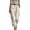 Beige, variant on Plus Size Cargo Pants for Women High Waisted Wide Leg Pants Casual Pants with Pockets Sky Blue 2XL