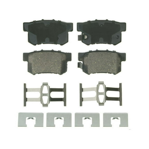 Rear Brake Pad Set - Compatible with 1999 - 2008 Acura TL 2000 2001 2002 2003 2004 2005 2006 2007