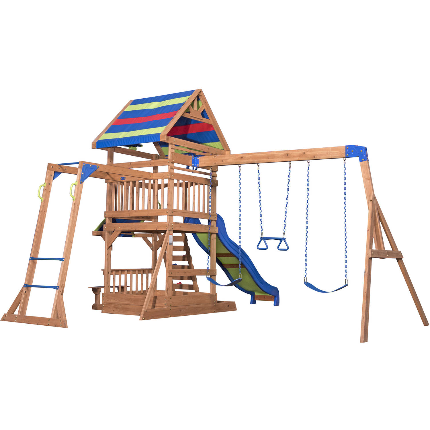 Backyard Discovery Beach Front Wooden Swing Set - image 5 of 12