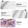 thumbnail image 7 of Yiaed Christmas Unicorns Print Coral Velvet Wipes Absorbent Wipes Cleaning Cloths Household Table and Dish Wiping Cloths, 7 of 7