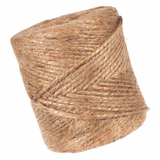 2Ply Natural Jute Twine 1.5mm & 2mm 450 & 375 ft DIY Crafts