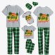 thumbnail image 3 of Pijamas familiares navideños a juego, conjuntos de pijamas grises, árboles de coco, Navidad en julio, 3 of 3