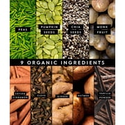 Truvani Vegan Plant Based Pea Protein Powder | Organic | Pumpkin Spice | 20 Servings | Gluten & Dairy Free