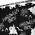 thumbnail image 3 of Halloween Ghosts Shower Curtain 72"x72" ,Bathroom Decorative Shower Curtains Set with 12 Hooks,Modern Waterproof Washable Shower Curtain, 3 of 6