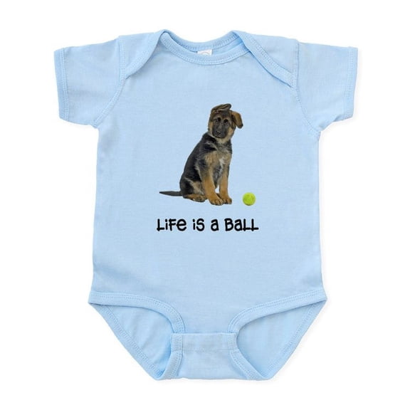 CafePress - German Shepherd Life Infant Bodysuit - Baby Light Bodysuit, Size Newborn - 24 Months