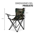 thumbnail image 2 of Sillas Camping Duralife Plegable Portatil Verde Militar 4 Piezas, 2 of 7