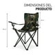 thumbnail image 2 of Sillas Camping Duralife Plegable Portatil 2 Piezas Verde Militar, 2 of 7