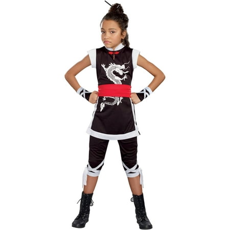Kung Fu Cutie Girls' Toddler Halloween Costume,