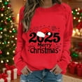 thumbnail image 2 of Fall Saving Talove Long Sleeve Shirts for Women Funny Graphic Sweatshirt Fall Fashion Must Haves Business Work Clothes Womens Tops Trendy Casual Christmas Shirts, 2 of 4