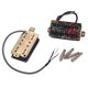 thumbnail image 3 of de 2 Pastillas de Mástil de Puente de Doble Bobina de Guitarra de Precisión Silenciosa de Celuloide perfke Pastillas de guitarra Humbucker, 3 of 9