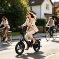 thumbnail image 4 of Bodywel Teens Electric Bikes, 500W Peak Motor, 14" Ebike for City Commuter, 36V 10Ah Battery, Electric Bicycle for Adults, Disc Brakes, UL2849, 4 of 9