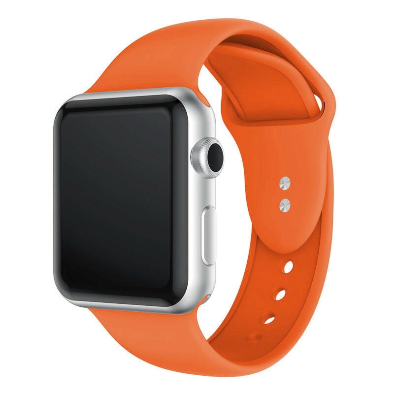 Silicone Sport Replacement Watch Band Strap for Apple Watch Series 1, 2, 3,  \u0026 4 - 38mm, 40mm, 42mm, or 44mm (20-Colors) | Walmart Canada