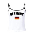 thumbnail image 4 of USA Tank Tops Women 4th of July Sleeveless Patriotic Straps Crop American Flag Spaghetti Strap World Shirts, 4 of 6