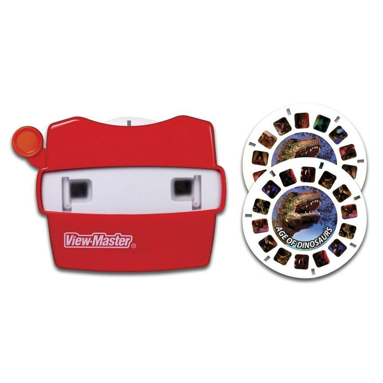 Basic Fun View Master Classic Viewer with 2 Reels Age of Dinosaurs Toy 