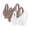 Beige, variant on 3PC Plus Size Seamless Bras for Women Anti-Sagging Full Coverage Bras Transparent Strap Support Bralette