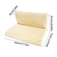 thumbnail image 3 of DAMAI Hanging Cat Radiator Bed Foldable Warm Fleece Beds, Cat Puppy Cradle Hammock Hanging Cat Hammock, Foldable Metal Frame, Machine Washable Cover, Beige, 3 of 6
