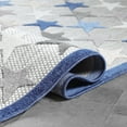 thumbnail image 5 of Superior Juniper Stars Indoor/Outdoor Area Rug, 7' 10" x 9' 10", Slate, 5 of 7