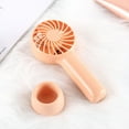 thumbnail image 5 of Mini USB Handheld Fan with Base Electric Fan 3 Speed Small Desktop Table Quiet USB Fan for Home Bedroom Office, 5 of 8