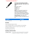 thumbnail image 2 of Front Strut and Coil Spring Assembly - Compatible with 2009 - 2013 Ford F-150 4WD 2010 2011 2012, 2 of 2