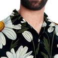 thumbnail image 5 of Daisy Men's Short Sleeve Button Down Hawaiian Beach Printed Casual Shirts, 5 of 6