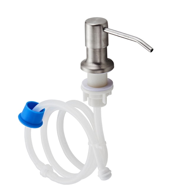 Transemion Soap Dispenser for Kitchen Sink Antirust for Protection with Extension Tube