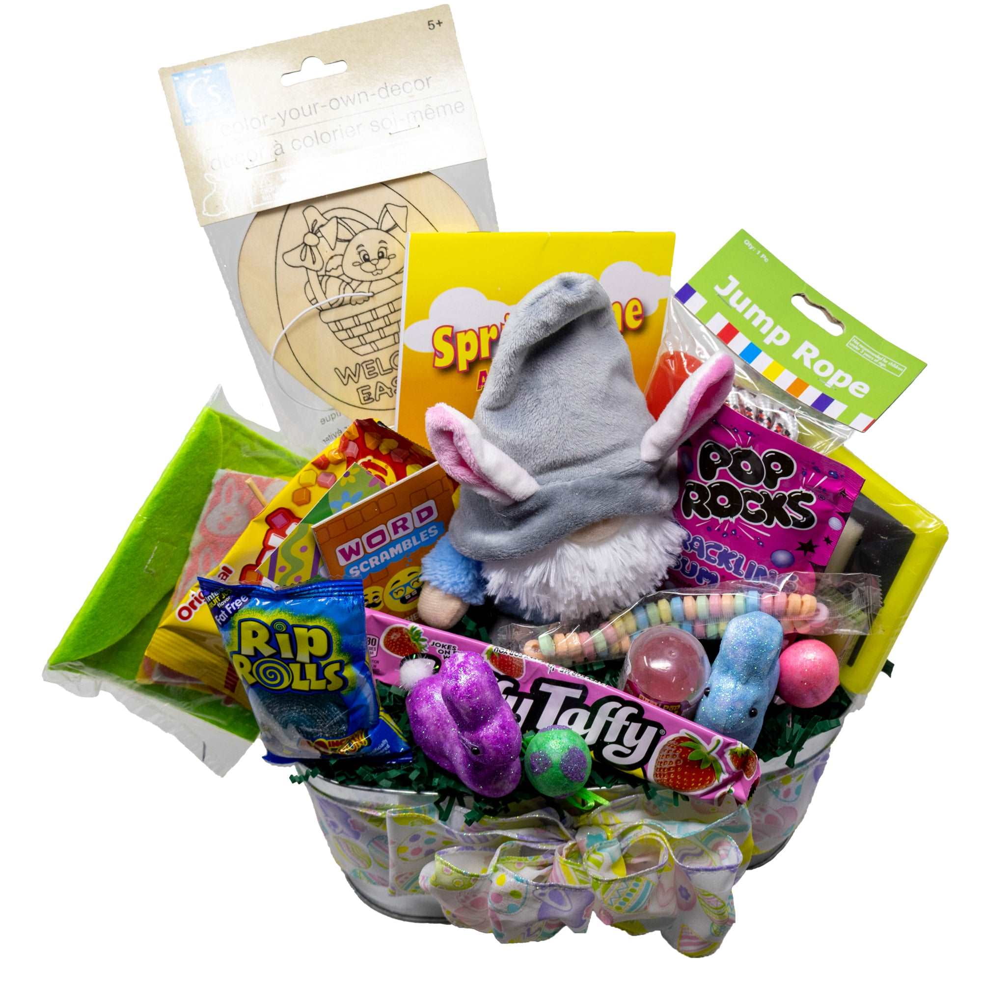 Easter Gnome Gift Basket | Fun Easter Gift Ideas