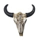 thumbnail image 3 of Escultura Cabeza Decorativa Decoración de Pared de Cráneo de Toro Figura Animal en Resina Placa Ornamental Colgante Adecuada para Colección y, 3 of 9