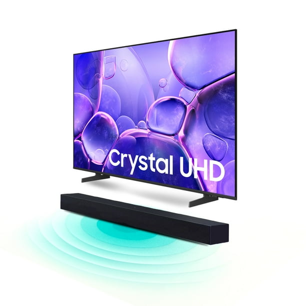 Combo Pantalla Samsung 75'' Crystal U8000 4K + Barra de Sonido 2.0Ch