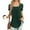Army Green, variant on Njoeus Women's Casual Short Sleeve T Shirt Wide Neck Basic Loose Tunic Tops Comfy Blouse for Ladies Summer Tops 2024 S-XXL