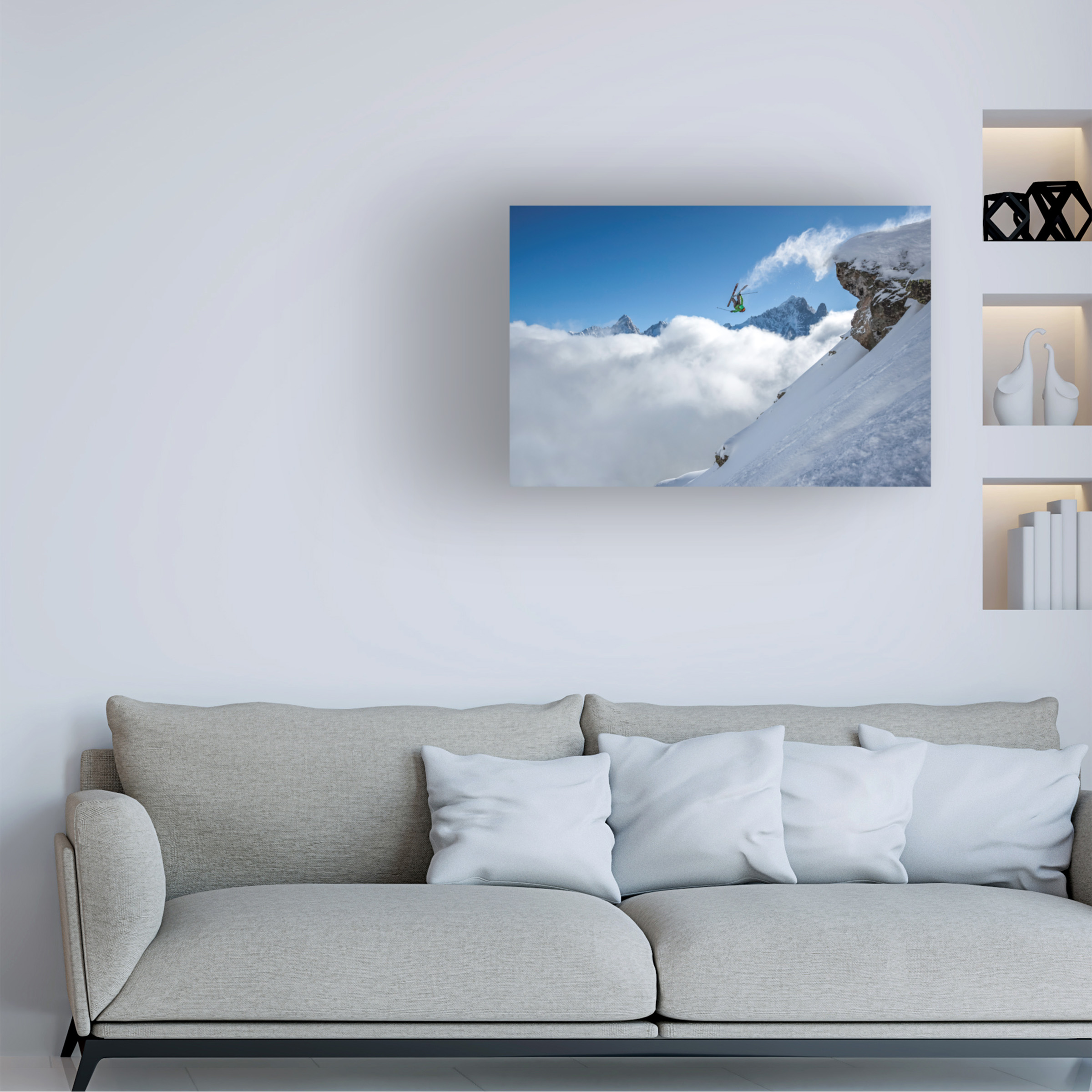 Tristan Shu 'Lincoln Loop' Canvas Art