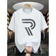 thumbnail image 1 of Men'S Casual Stylish Print T-Shirt, Men's Comfy T-shirt, Crew Neck, Short Sleeves, Graphic Tee Men's Summer Outdoor Clothes, Men's Clothing, Tops For Men, Casual Sporty Tee, Comfy Tee, 1 of 6