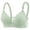 #39Green, variant on Byworldtasic Ladies Everyday Plaid Wireless Bra Ribbed V‑Neck Lightweight Bralette Adjustable Shoulder Straps Casual Bra