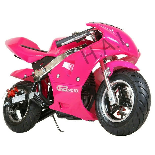 malicioso Correo Reducción de precios Mini Gas Power Pocket Bike for Kids Motorcycle, 40CC 4-Stroke Ride on Toys,  Dual Brake, Max Speed 20 Mph, Max Weight 165 LB, Age 8+ - Walmart.com