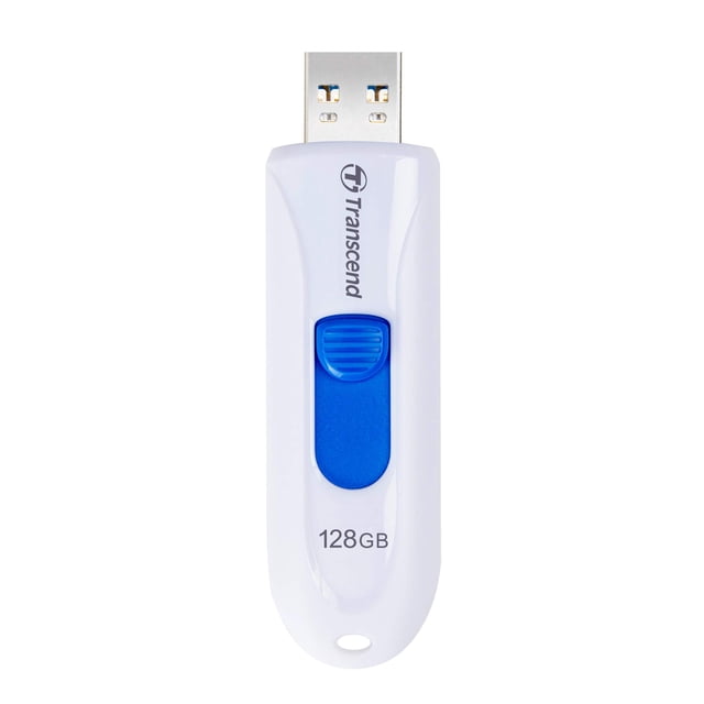 Unidad flash USB Transcend JetFlash 790 128 GB USB 3.1 blanca