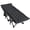 Cot - Black, variant on FICISOG Folding Camping Cots, Portable Sleeping Cots Guest Bed with Mattress and Carry Bag, Support up to 900lbs Heavy Duty Oversized Camping Cot for Adults - Blue