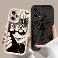 thumbnail image 4 of Jujutsu Kaisen Funda de teléfono para Xiaomi Redmi Note 13, 12, 11 Pro Plus, 4G, 5G, 12S, 11S, 10S, 10, 9, 9S, 8, 12C, 13C, A3, Funda de silicona suave, 4 of 5