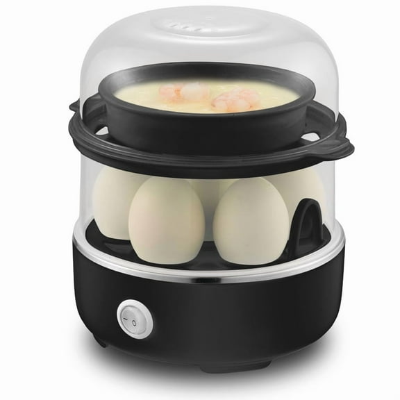 Elite Cuisine EGC5211 Bk Automatic Easy Egg Cooker, 14 Eggs