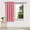 Pink 1W6, variant on UsRHHA Heat Insulation Solid Color Curtains, Energy Saving Blackout Bedroom Kitchen Window Treatment, Sound Reducing Home Decor Panels