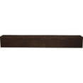 thumbnail image 4 of Ekena Millwork 4"W x 10"H x 20'L 3-Sided (U-beam) Rough Sawn Endurathane Faux Wood Ceiling Beam, Aged Ash, 4 of 17