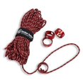 thumbnail image 2 of Outdoor Donkey VersaCord Reflective Utility Guyline Cord Kit with FlyRing Tensioners and Cord Strap for Hiking, Camping & Backpacking (Paracord, 50 feet, 200 lbs tensile Strength), 2 of 3