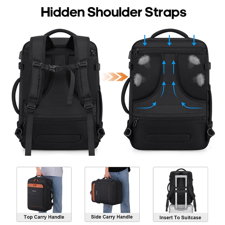 Bagsure Travel Backpack, 42L Carry on Luggage, Flight Approved Expandable Amazon.com: Bagsure Travel Backpack Carry On Backpack 42L  main image 4