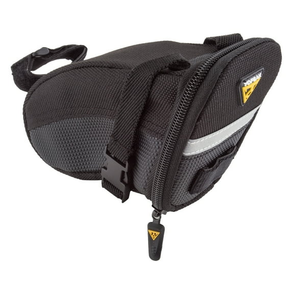 Topeak Aero Wedge Seat Bag - Strap-on Small Black