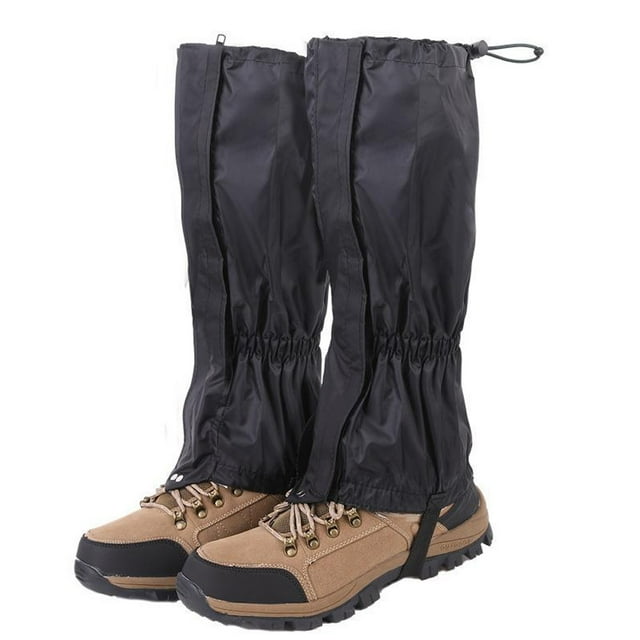 Prevent Rain Entry Leg Gaiters, Ergonomic Design Waterproof Gaiters for Outdoor Activities