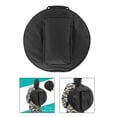 thumbnail image 6 of Snare Drum Bag Case Storage Bag with Shoulder Strap Outside Pockets, Black, Diameter 40cm, 6 of 8