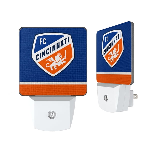 FC Cincinnati Team Stripe Nightlight 2-Pack